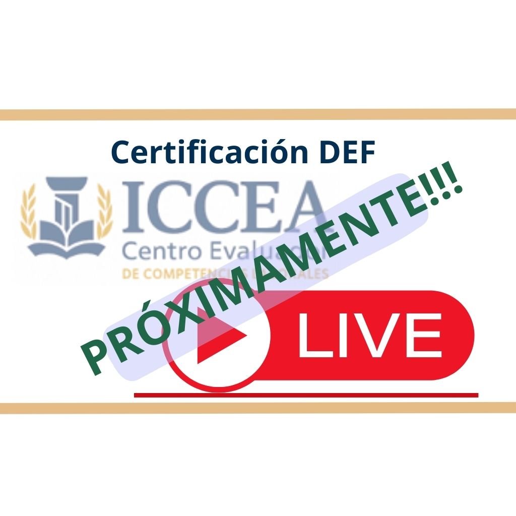 Certificación DEF